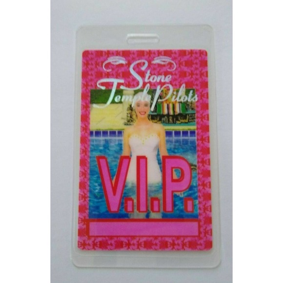Stone Temple Pilots Tiny Music VIP Backstage Pass Original 1996 Hard Rock STP - Picture 4 of 4